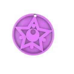 sailor moon inspired charm