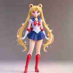 Sailor Moon STL 3D Print Model