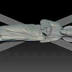 Saint Andrew Bas-Relief – STL Model