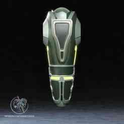 Samus Power Armor Blaster 3D Printer STL File