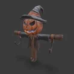 scarecrow key holder