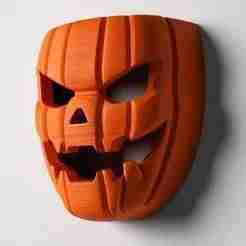Scary Pumpkin Face Mask