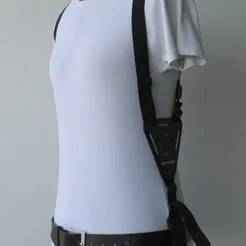 Schulter-Holster Gurtsystem und Aufnahmeplatte / shoulder holster belt system and mounting plate