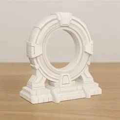 Sci-fi Portal 3D Printable 3D print model