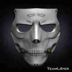 Sci-fi Skull Mask Cosplay