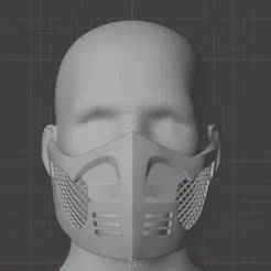 Scorpion Mask - Mortal Kombat X