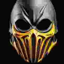 Scorpion Mortal Kombat mask