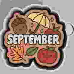 🍎🍂 September Theme – Freshie, Keychain, Resin & Candle Mold