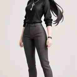 Setsuna Meiou Sailor Pluto Inspired Figurine