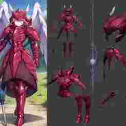 Shalltear Bloodfallen - Overlord | Cosplay Armor - EVA Foam Template (PDO + PDF)