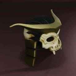Shao Kahn Mask Mortal Kombat