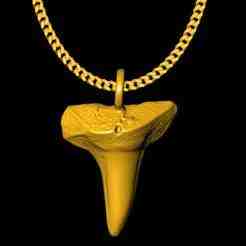 shark shark teeth charm 20mm
