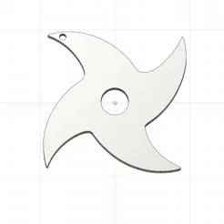 Shuriken Keychain - Ninja Shuriken Naruto
