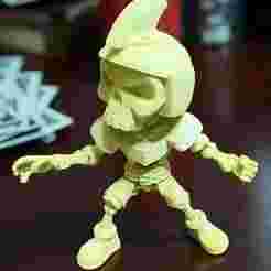 Skeleton action figure