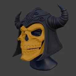 Skeletor Helmet and Mask