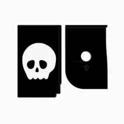 Skull Business Card Holder