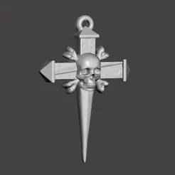 Skull cross