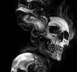 skull lithophane