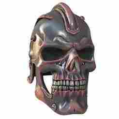 Skull Mohawk Helmet