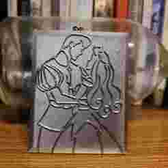 Sleeping Beauty and The Prince (Key Ring)