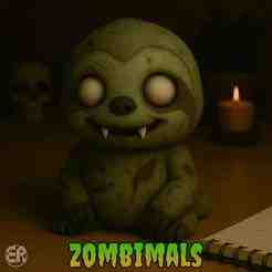 Sloth - Zombimals Collection 👻✨