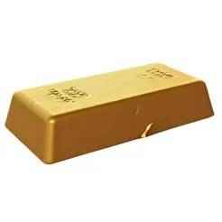 Small Gold Bar with Weight Marking
