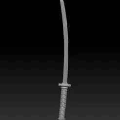 small katana for resin print