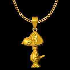 Snoopy pendant charm