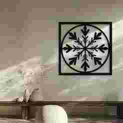 Snowflake Wall Decor Art