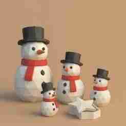 Snowman Figurines