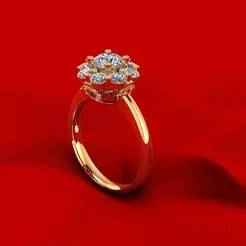Solitaire Diamond Ring S312