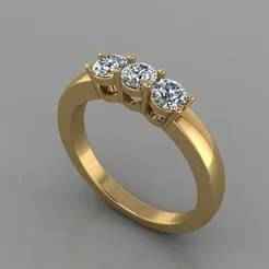 Solitaire Wedding Engagement Ring