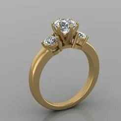 Solitaire Woman Wedding Ring3