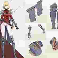 Solo Leveling - Cha Hae-In Armor - DIY Cosplay Wearable Armor - Pepakura EVA Foam Template - PDO Pattern File Only