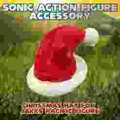 Sonic Jakks Pacific Christmas Hat Accessory
