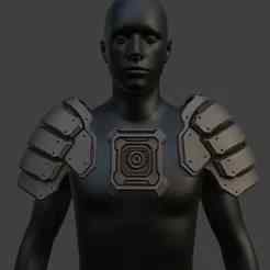 Space Pirate Pauldrons & Chest Plate