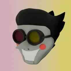 Spamton Deltarune cosplay mask