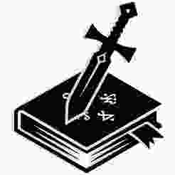 spellbook with a floating sword piercing through the cover 2 - 2D/3D Wall Art STL+SVG For CNC Router, Plasma, Waterjet, Laser & 3D Printer