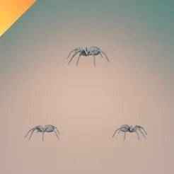 Spider Halloween Decoration STL GLB Creepy Prop for 3D Printing