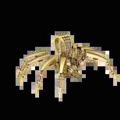 SPIDER   PANDANT 3D PRINTABLE MODAL