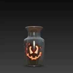 Spooky Halloween Vase – Functional 3D Print Model
