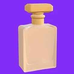 Square Fragrance Bottle with Stopper