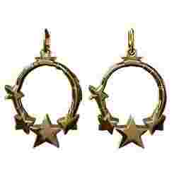 Star Crown Earrings
