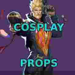 Star Lord Peter Quil Chris Pratt Master of SUn Costume Marvel Rivals Full armor, weapon and props Cosplay Kit , kitbash  Gift holiday free