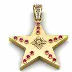 Star Pendant 3D  printable model