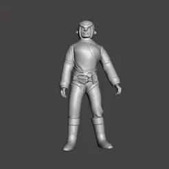 STAR TREK RETRO COMMANDER FAN ART