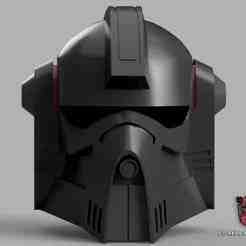 Stealth Clone Trooper Pilot Helmet Clone Wars 1:1 Replica Cosplay