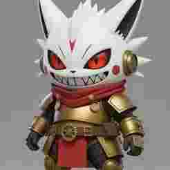 Steampunk Gengar – Chibi Shadow Gear Warlord