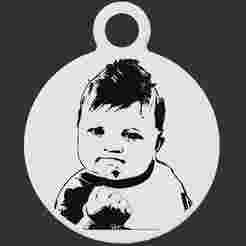 Success Kid Meme - Keyring