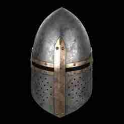 Sugarloaf Helmet - 13th Century [3D print file]